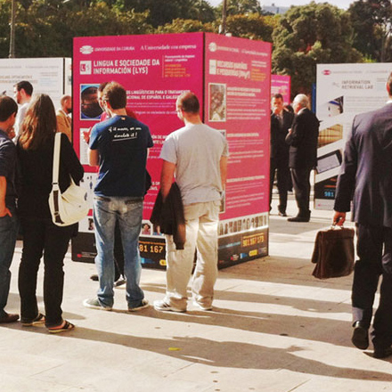 Diseño editorial y evento publicitario para Universidade da Coruña